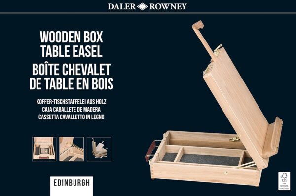 Caja caballete Daler Rowney escritorio